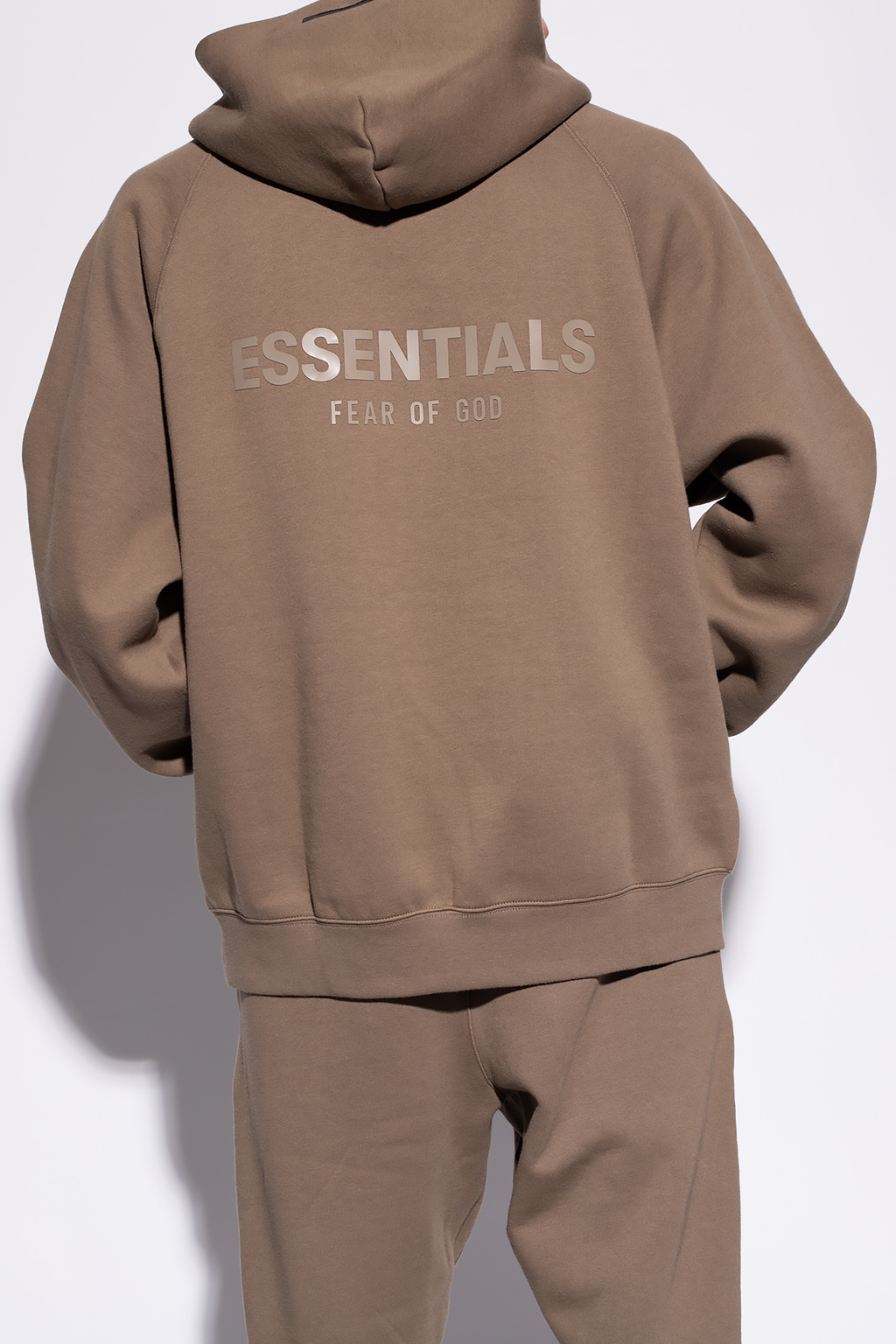 IetpShops | Men's Clothing | Fear Of God Essentials Logo hoodie